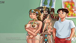 Summertime Saga's erotic picture for headmistress E4 71 😘