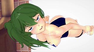 Uncensored 3D Cartoon Ubel Fucks In Tight Swimsuit