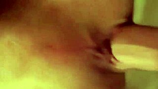 Homemade POV closeup of gay couple's passionate wrestling and anal.