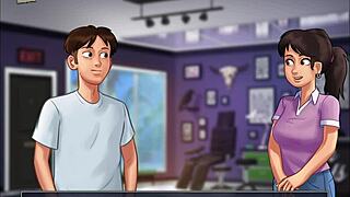 Summertime Saga 207 features big tits and ass adventures.