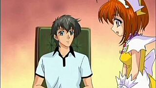 sexy anime maid bent over for doggystyle pussy pounding 😈