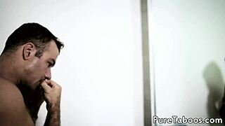 Teen 18+ beauty rides stepdad in taboo scene