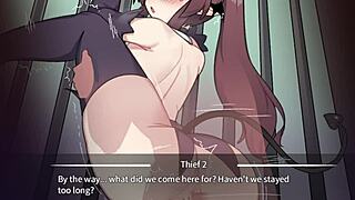 Bound Succubus Gets Fingered in Group