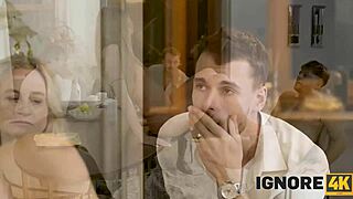 sorority girl explores kinky desk activities