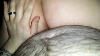 Amateur wife rides reverse cowgirl on shaved cock