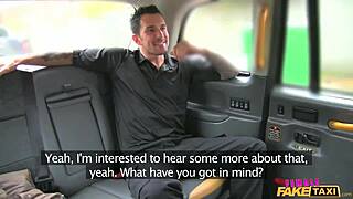 נהג מלוכלך במונית מזויפת גורגל את הזרע של השוטרים