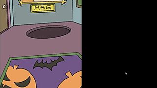 Halloween strange house cartoon porno