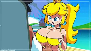 Princess Peach's Passionate Hentai Adventures With Big Tits And Ass