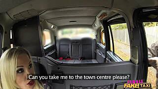 female fake taxi dirty driver gargles coppers cum
