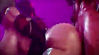 We partied hard until the end of the night at the event