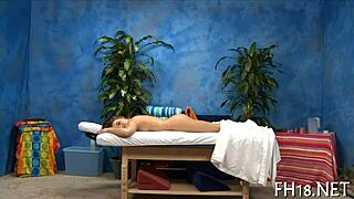 relaxing masseuse massage session