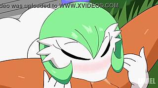 Breeding gardevoir with monster cock titty fuck!