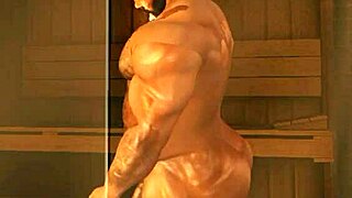 Heyward Relaxes In Sauna But Trains Cheerleader To Take Huge Dicking