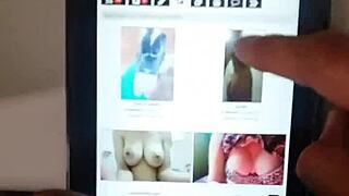 Hot cum tribute to bigcockgirl123's monster cock.