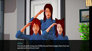 my new family episode 287 with hentai cartoon elements and big tits