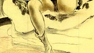 vintage erotic drawings 😍