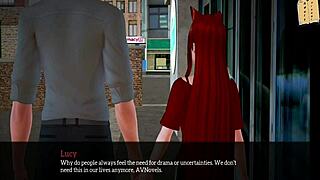 my new family episode 287 with hentai cartoon elements and big tits