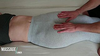 Touch Her Teen Pussy In Yoga Pants!