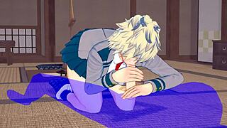 my hero academia - mitsuki bakugou in a scene - japanese asian manga anime game