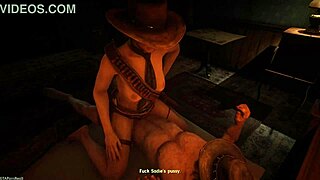 sadie riding john's cock in rdr2