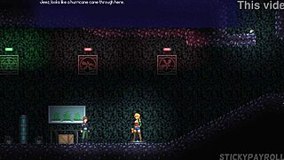 Cute Blonde Gets Fucked By Monster Cock In Game!