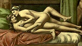 Look at this vintage erotic illustration, it's so provocative!