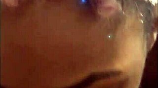 Cubana nasty dives into steamy head action with raw intensity