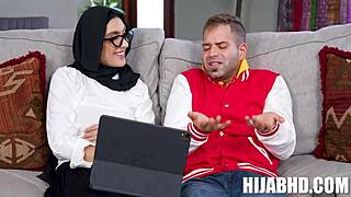 Aubry Babcock gives blowjob to Nicky Rebel in POV