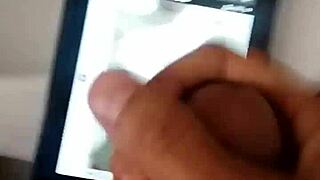 Hot cum tribute to bigcockgirl123's monster cock.