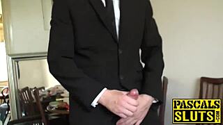 Hot blonde Ashley Rider's tight cunt gets destroyed in hardcore fucking