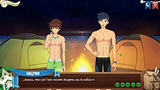 Game friends camp episode 19 - night swimming