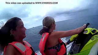 crazy blonde teen on a mexican holiday adventure