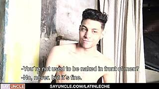 Engaging Strong Boy Danny For Construction Work That Ends In Blowjob Latin Leche Argentinian Twink Sex For Cash