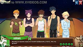 Game friends camp episode 19 - night swimming