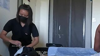 Massage Leads to Intense Cumming Finale