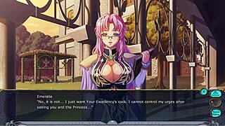 Kyonyuu Fantasy Emeralia H-Scene 2 English Threesome