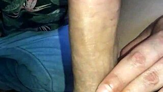 I give a blowjob to this gay guy with small tits