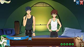 Game friends camp episode 19 - night swimming