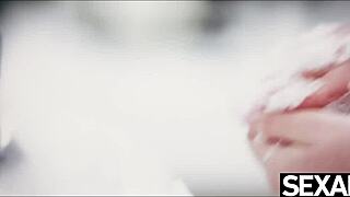 Warm Up with Cute Lovers Fucking Hard on Snowy Day!