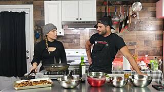 let's discuss orgasms in a kitchen setting.