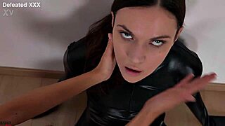 Watch Alyssa Reece and Talia Mint in an epic superheroine wrestling fight! 💪👊