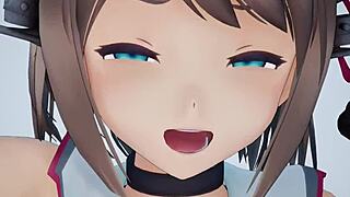 maya from kantai collection getting fucked hard in this anime hentai