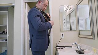 paramours engaging in cunilingus and blowjob with big cocks