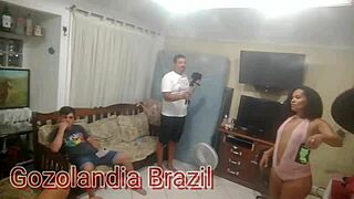 Swing Couple's Wild Night At Home