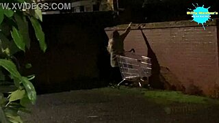 cracky the milf slut fucks outdoors in her natural habitat