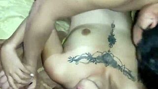 mi cu�ado me fola mientra mi esposo graba