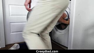 Stepson Teases Gay Daddy with Bubble Butt! 😈