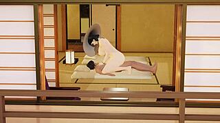 Have you been found by Lady Dimitrescu in this uncensored 3D hentai game at ultra settings?