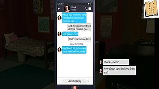 Chick route 37 shares a beer with maya.