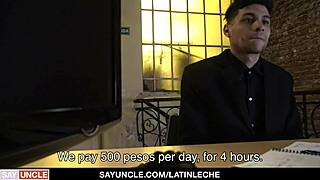 i hired strong boy danny for construction, but he ended up giving me a blowjob - latin leche